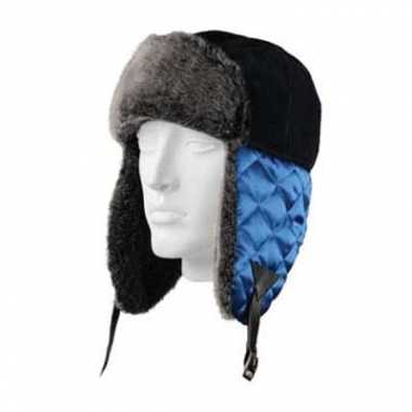 Bont dames muts Beardsen blauw